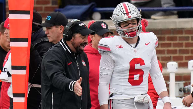RYAN DAY KYLE MCCORD OHIO STATE BUCKEYES MICHIGAN WOLVERINES